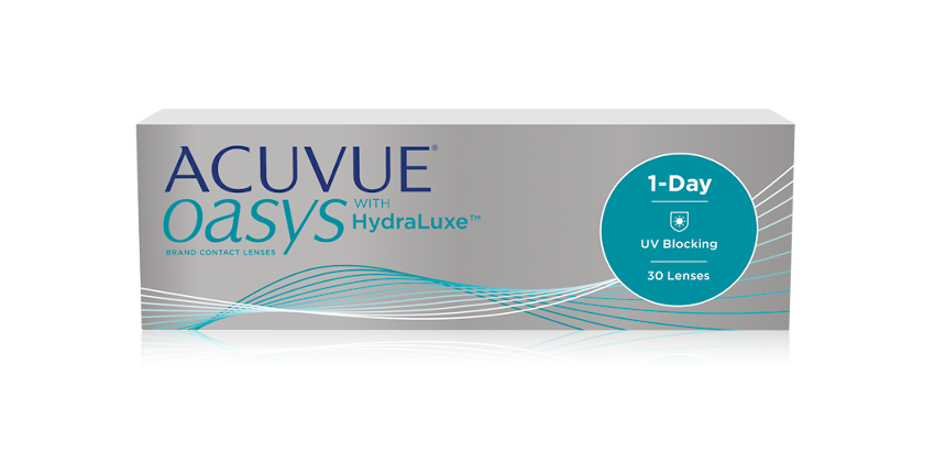 ACUVUE® OASYS® 1-Day con TECNOLOGIA HydraLuxe™ – Lenti a contatto giornaliere per miopi e ipermetropi