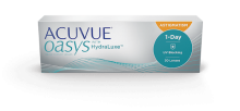 ACUVUE® OASYS 1-DAY con tecnologia HydraLuxe™ for ASTIGMATISM – Lenti a contatto toriche giornaliere per astigmatismo
